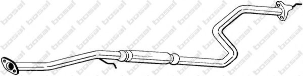 Средний глушитель выхлопных газов BOSAL 292-119