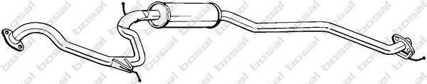 Средний глушитель выхлопных газов BOSAL 290-011