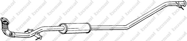 Предглушитель выхлопных газов BOSAL 290-091