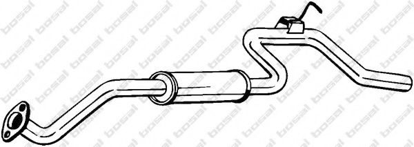 Глушитель выхлопных газов конечный BOSAL 280-095