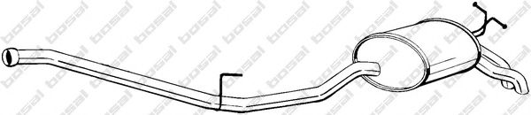 Глушитель выхлопных газов конечный BOSAL 287-087