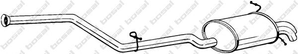 Глушитель выхлопных газов конечный BOSAL 286-057