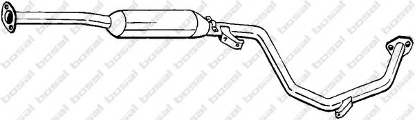 Средний глушитель выхлопных газов BOSAL 286-157