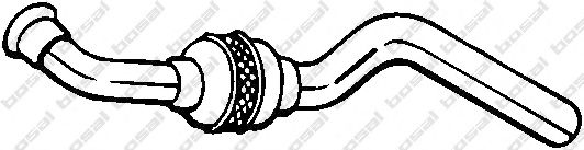 Приемная труба глушителя BOSAL 750-061