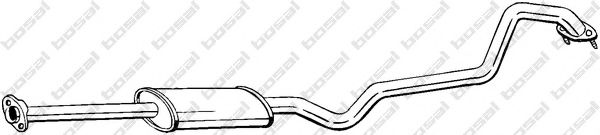 Средний глушитель выхлопных газов BOSAL 288-093