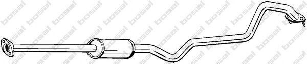 Средний глушитель выхлопных газов BOSAL 288-063