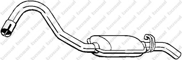 Глушитель выхлопных газов конечный BOSAL 185-855