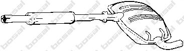 Средний глушитель выхлопных газов BOSAL 279-277
