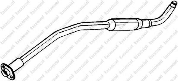 Средний глушитель выхлопных газов BOSAL 228-147