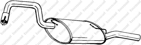 Глушитель выхлопных газов конечный BOSAL 235-935