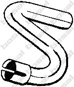 Приемная труба глушителя BOSAL 386-003