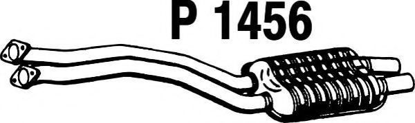 Предглушитель выхлопных газов fenno P1456