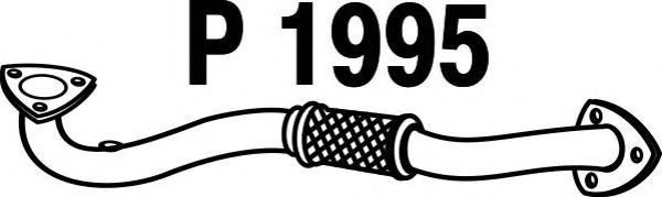 Приемная труба глушителя fenno P1995