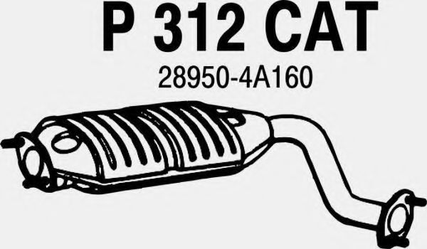 Катализатор Hyundai/Kia 28520-02620