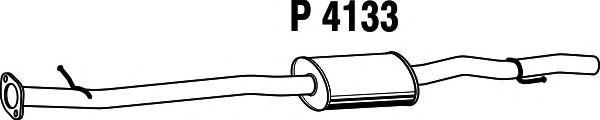 Средний глушитель выхлопных газов fenno P4133