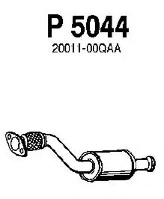 Предглушитель выхлопных газов fenno P5044