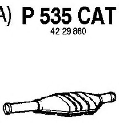 Катализатор fenno P535CAT