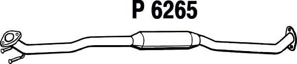 Средний глушитель выхлопных газов fenno P6265