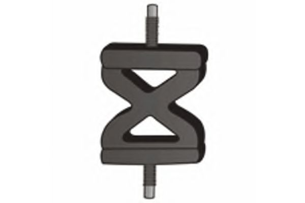 Крепление выхлопной трубы fenno X50149