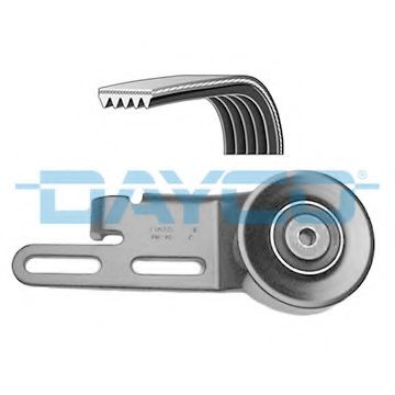 Комплект ролика ремня генератора DAYCO KPV034