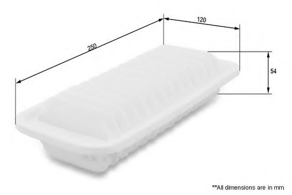 Воздушный фильтр COMLINE CTY12035