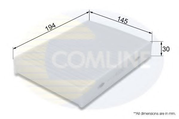 Фильтр салона COMLINE EKF404