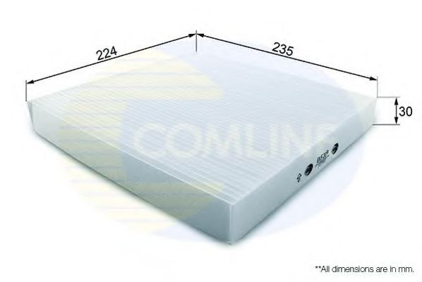 Фильтр салона COMLINE EKF109