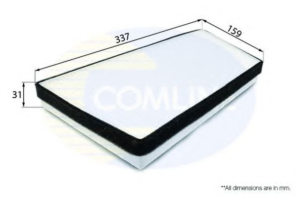 Фильтр салона COMLINE EKF115