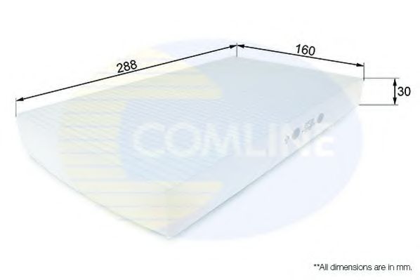 Фильтр салона COMLINE EKF120