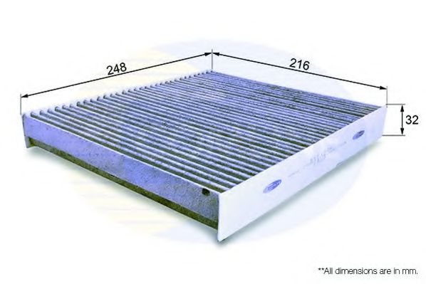 Фильтр салона COMLINE EKF122A
