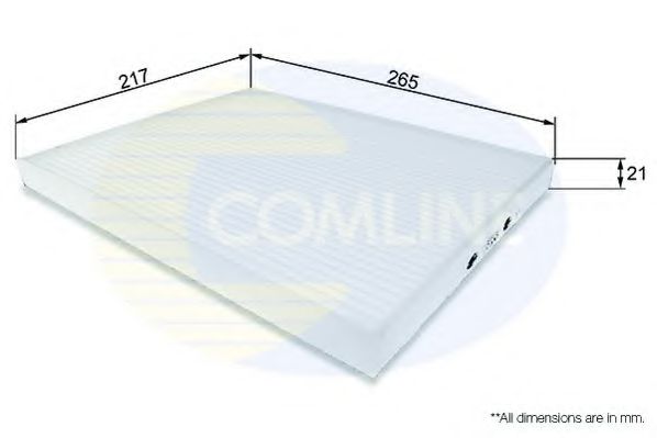 Фильтр салона COMLINE EKF137