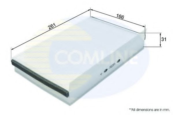 Фильтр салона COMLINE EKF150