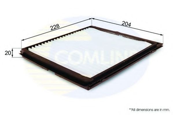 Фильтр салона COMLINE EKF217