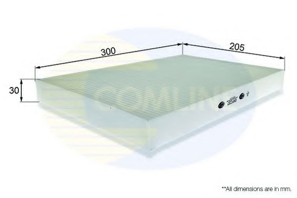 Фильтр салона COMLINE EKF237
