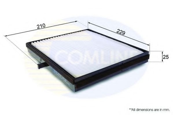Фильтр салона COMLINE EKF256