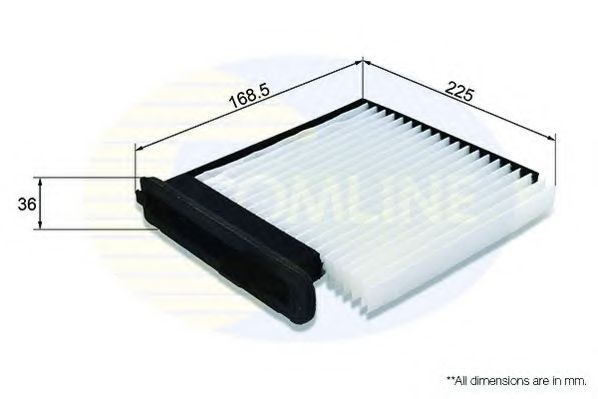 Фильтр салона COMLINE EKF325