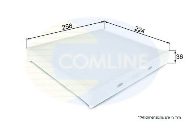 Фильтр салона COMLINE EKF332