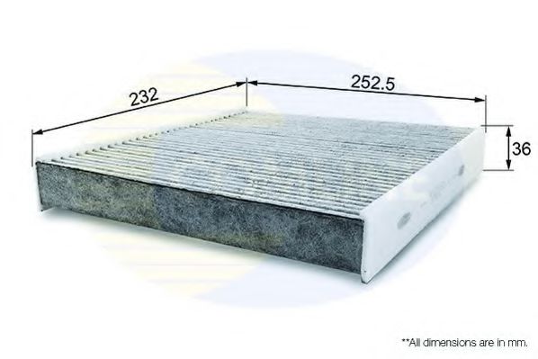 Фильтр салона COMLINE EKF332A