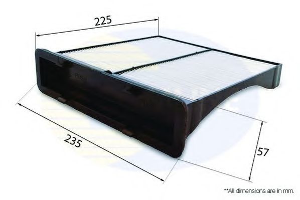 Фильтр салона COMLINE EKF363