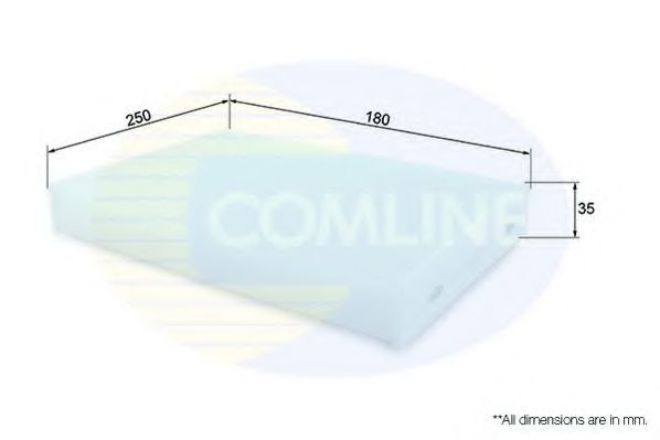 Фильтр салона COMLINE EKF371
