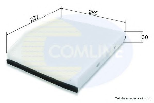Фильтр салона COMLINE EKF384