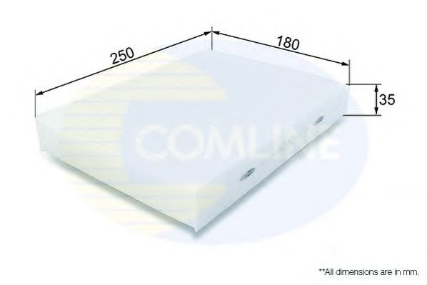 Фильтр салона COMLINE EKF386