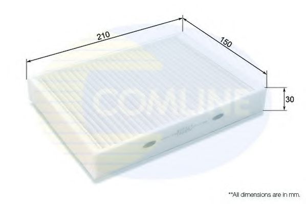 Фильтр салона COMLINE EKF414