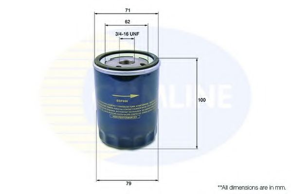 Масляный фильтр COMLINE EOF006