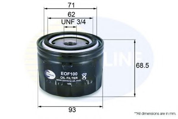 Масляный фильтр COMLINE EOF100