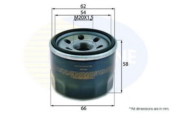 Масляный фильтр COMLINE EOF220