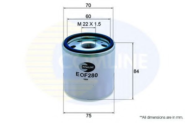 Масляный фильтр COMLINE EOF280