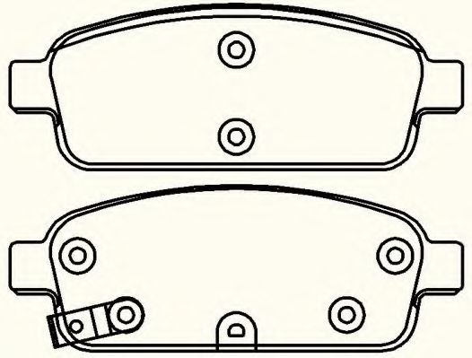 Тормозные колодки COMLINE CBP32024