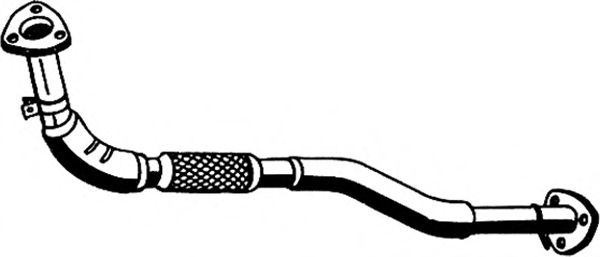 Приемная труба глушителя ASMET 24.051