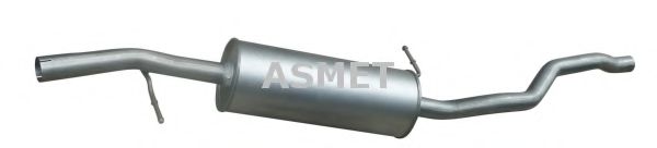 Средний глушитель выхлопных газов ASMET 07.237